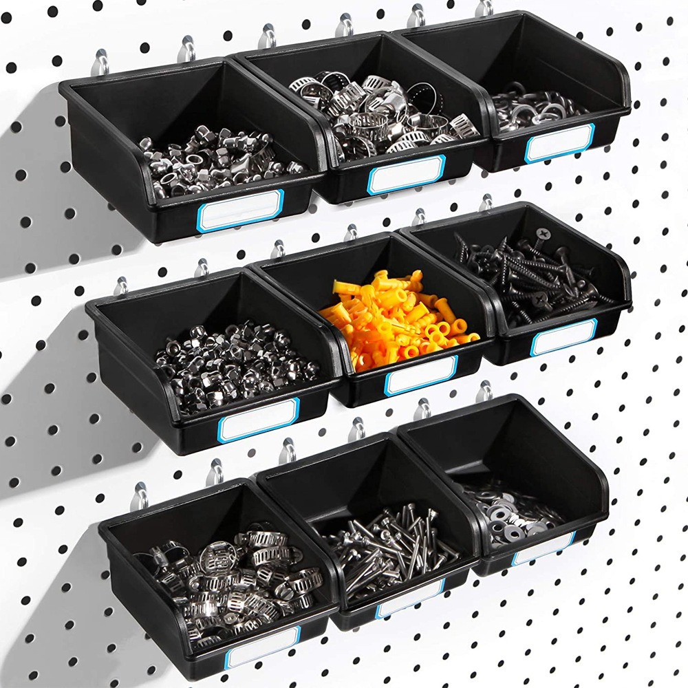 Tech Accessories Holder - 1/6 세트 후크 및 라벨이 있는