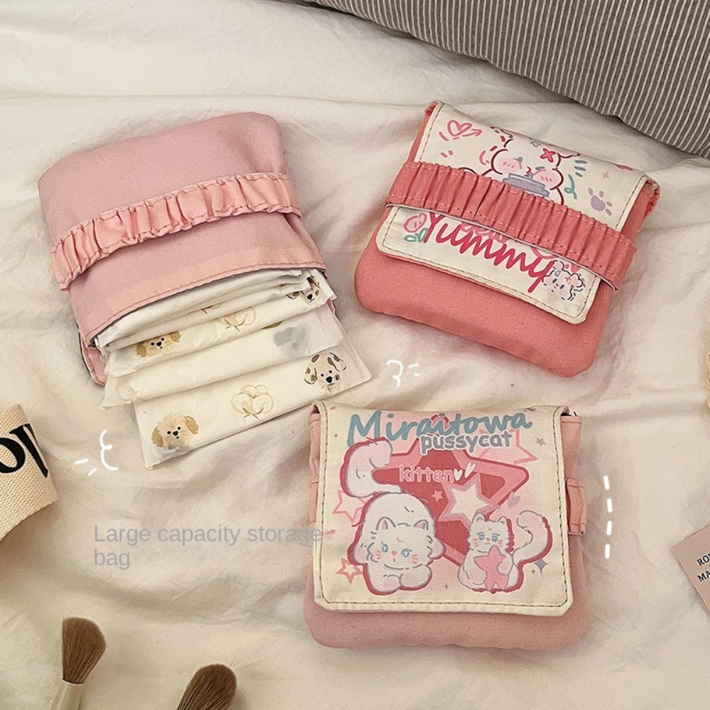 Cable Organizer Bag - 새로운 데이터 케이블 정리함 위생 패드