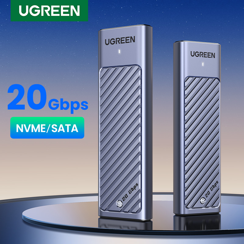 Portable Ssd Enclosure - UGREEN M.2 NVMe/SATA SSD 외장 케이스