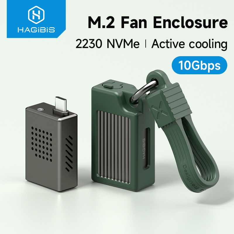 Portable Ssd Enclosure - Hagibis 2230 M.2 NVMe SSD 인클로저(냉각