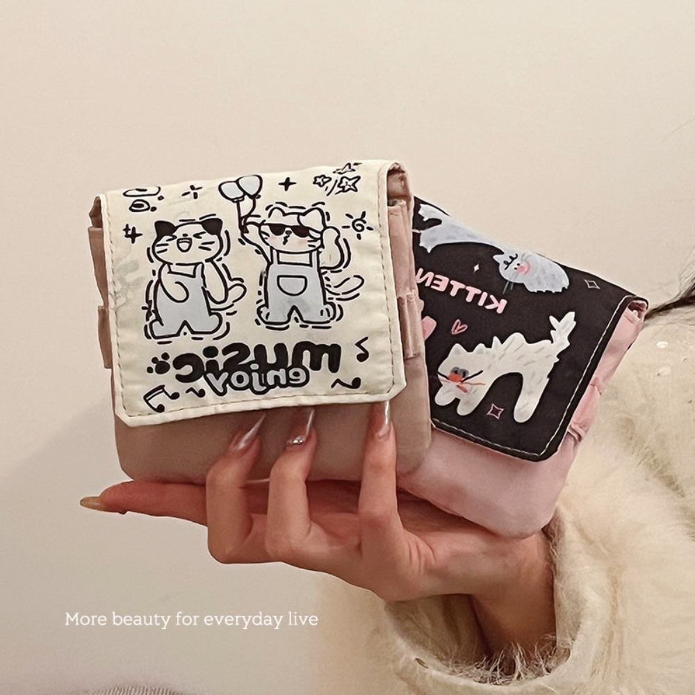 Cable Organizer Bag - 미니 데이터 케이블 정리함 생리대 가방