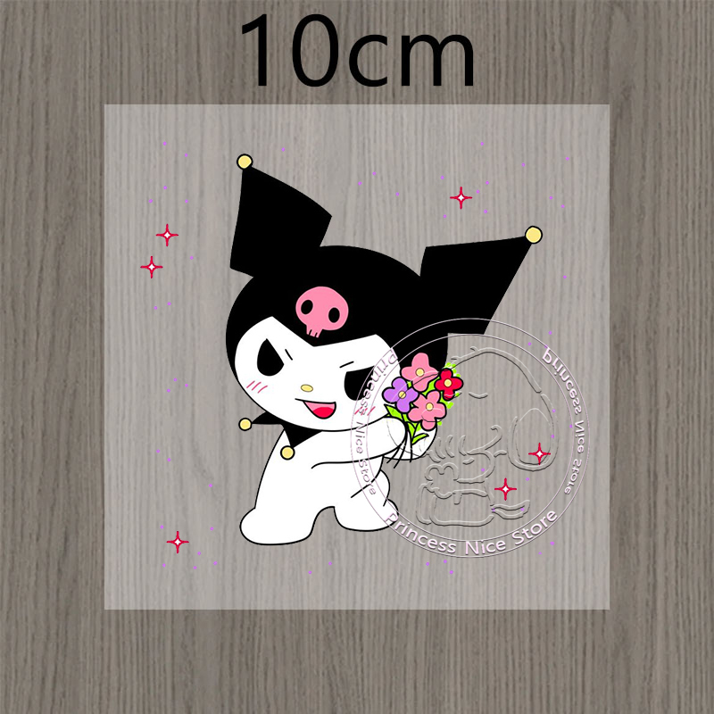 쿠로미 시나모롤 캐릭터 스티커 10cm 귀여운 학생용  - Kawaii Tech Accessories 리뷰 및 가격