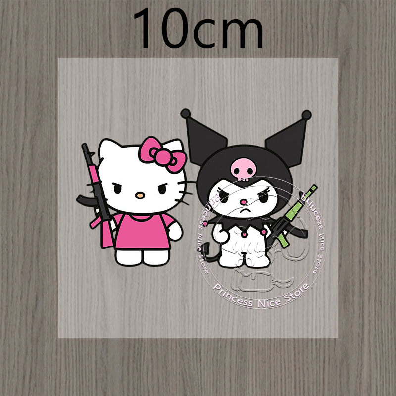 쿠로미 시나모롤 캐릭터 스티커 10cm 귀여운 학생용  - Kawaii Tech Accessories 리뷰 및 가격