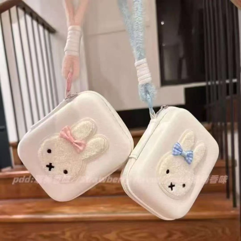 새로운 인스타그램 스타일 미피 버니 CCD 카메라 케이 - Cable Organizer Bag 리뷰 및 가격