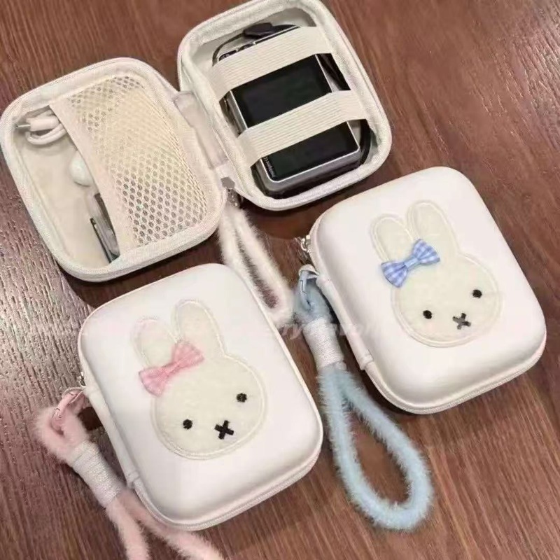 새로운 인스타그램 스타일 미피 버니 CCD 카메라 케이 - Cable Organizer Bag 리뷰 및 가격