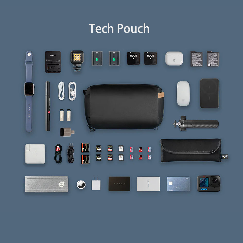 PGYTECH 기술 파우치 주최자 가방 케이블, 전화  - Cable Organizer Bag 리뷰 및 가격