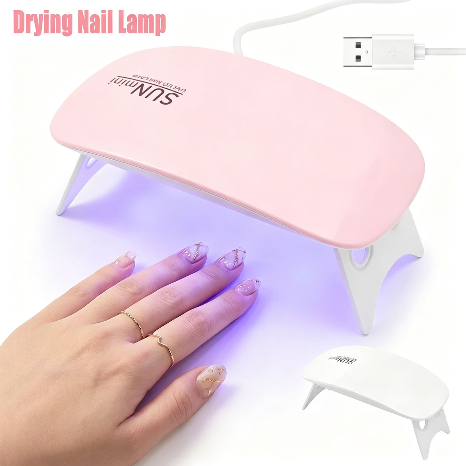 UV 네일 폴리쉬 램프 네일 드라이어 데스크 건조 네일 - Unique Tech Accessories 리뷰 및 가격