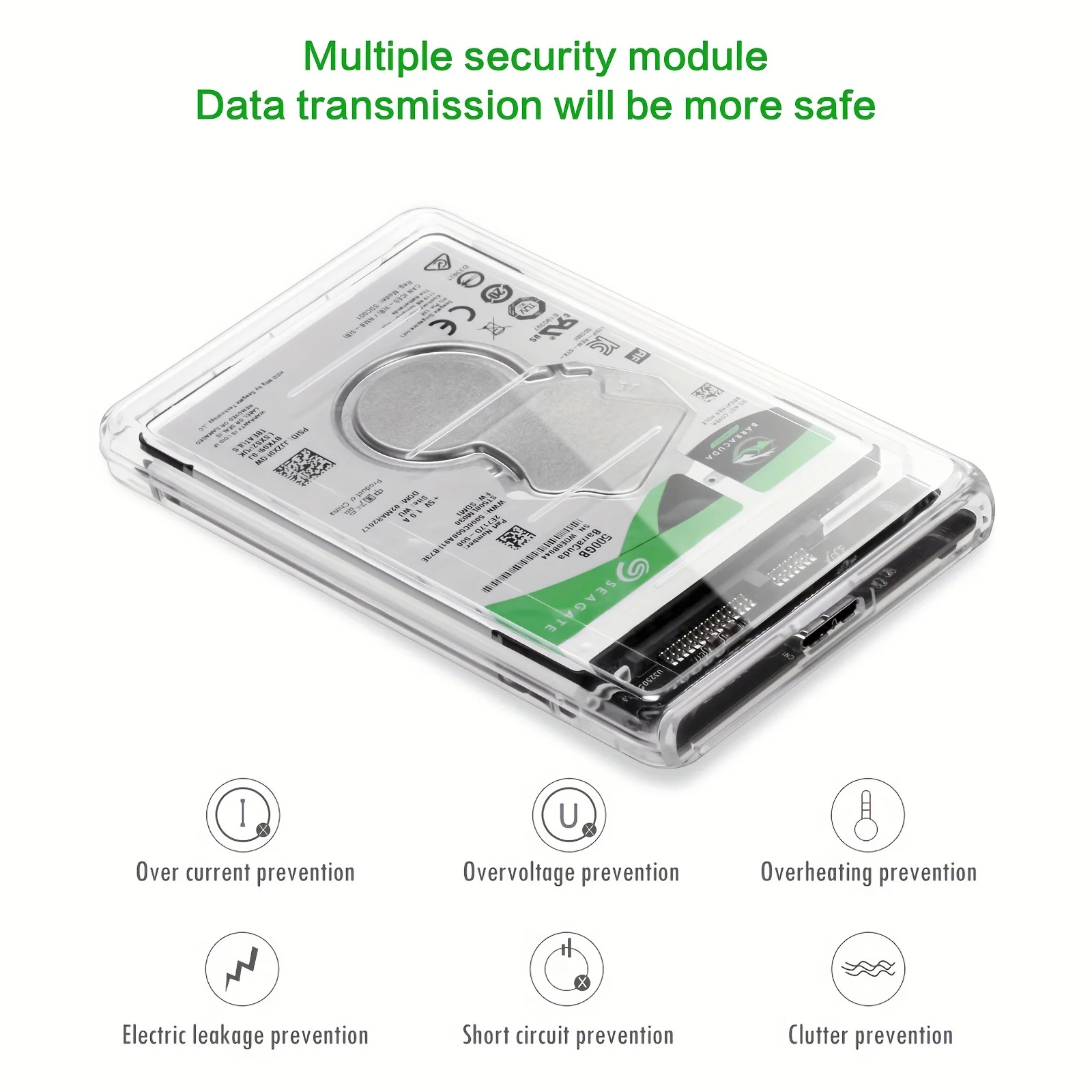 투명 HDD 케이스 HDD 인클로저 2.5인치 SSD  - Portable Ssd Enclosure 리뷰 및 가격