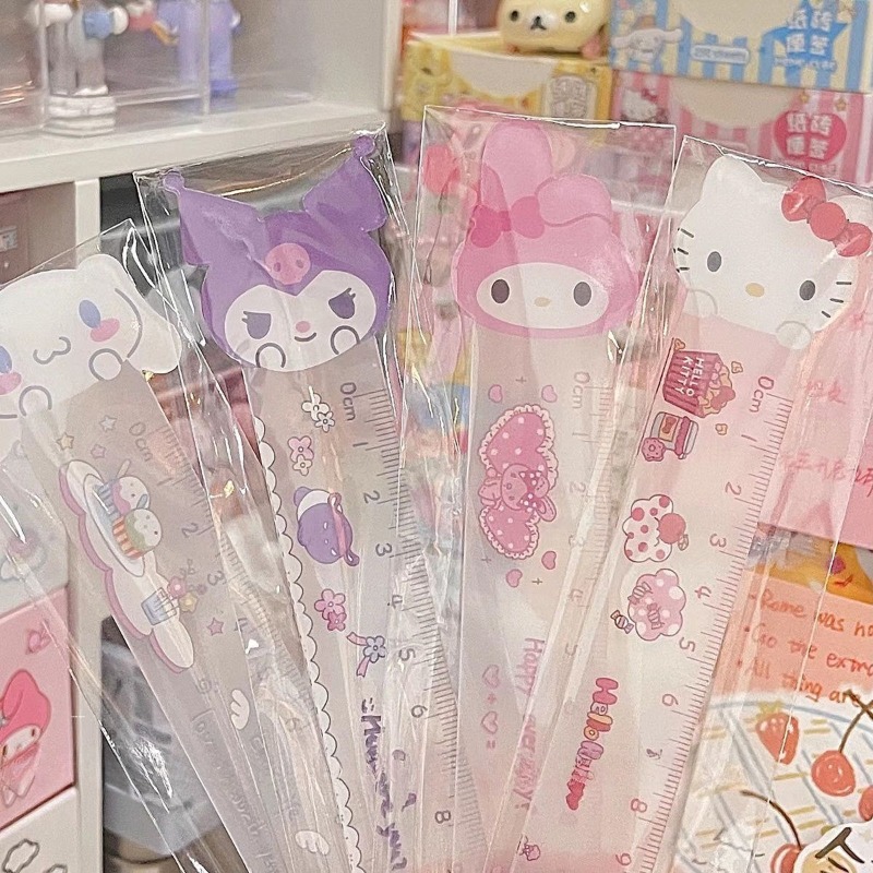 시나모롤 자 귀여운 산리오 직선형 측정 도구 정밀 눈금 - Tech Office Accessories 리뷰 및 가격