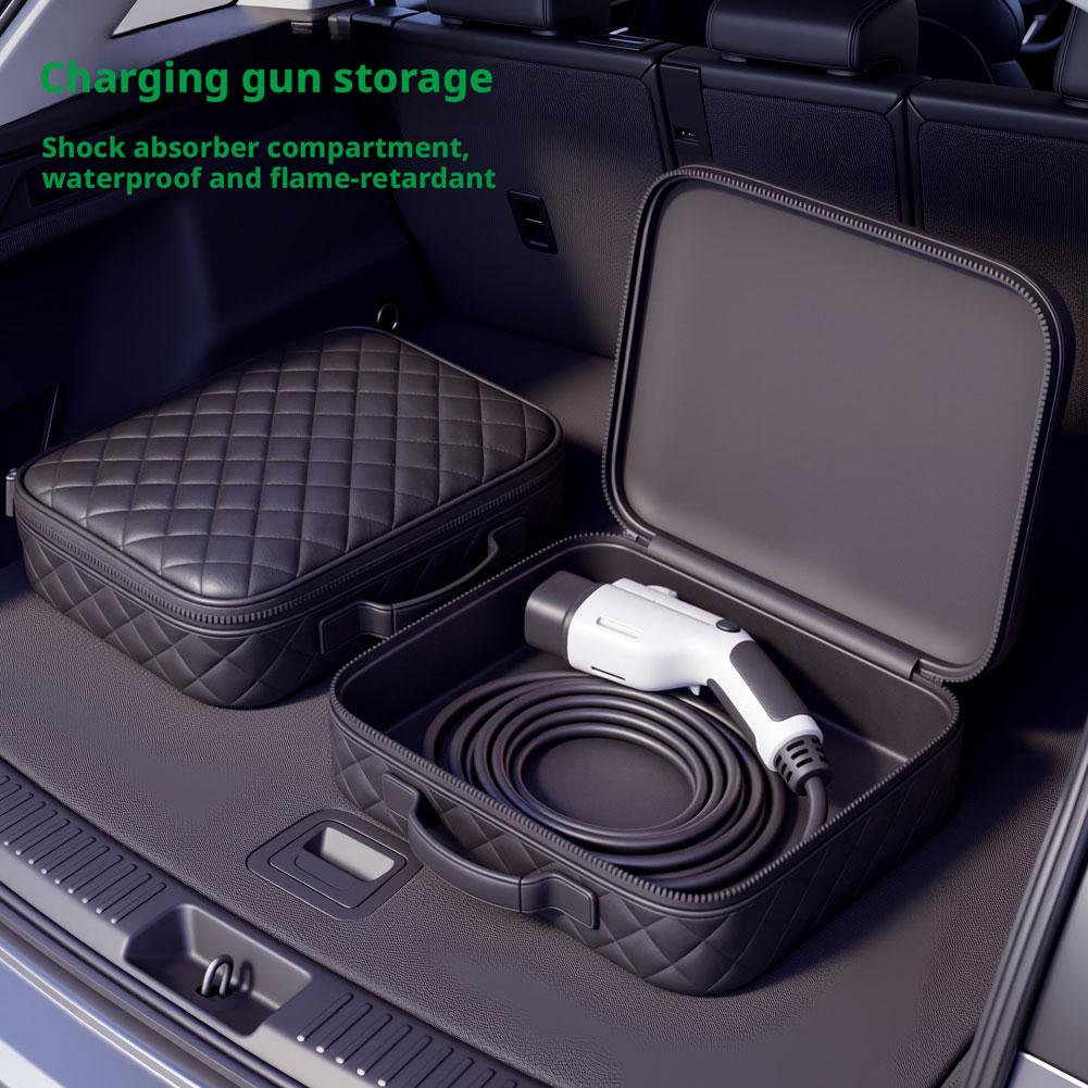 EV 자동차 충전 케이블 보관 가방 원형/사각형 충전  - Cable Organizer Bag 리뷰 및 가격