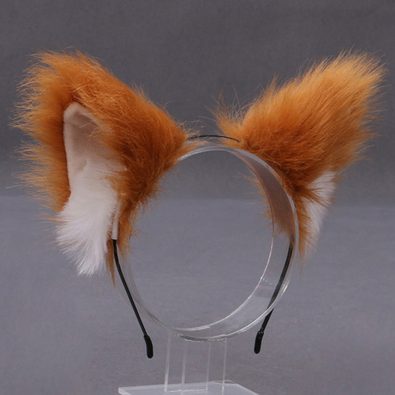 푹신한 여우 고양이 귀 플러시 머리띠 부드러운 털 헤어 - Tech Hair Accessories 리뷰 및 가격