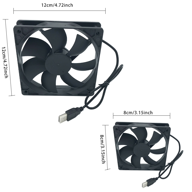 수신기 DVR Xbox TV 박스 라우터 무음 섀시 쿨 - Usb Fan Silent 리뷰 및 가격