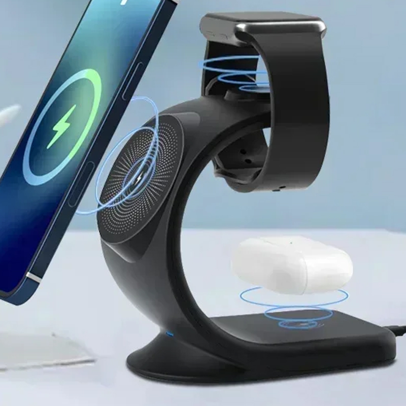 마그네틱 무선 충전기 3 in 1 고속 충전 스테이션  - Wireless Charger 3 In 1 리뷰 및 가격
