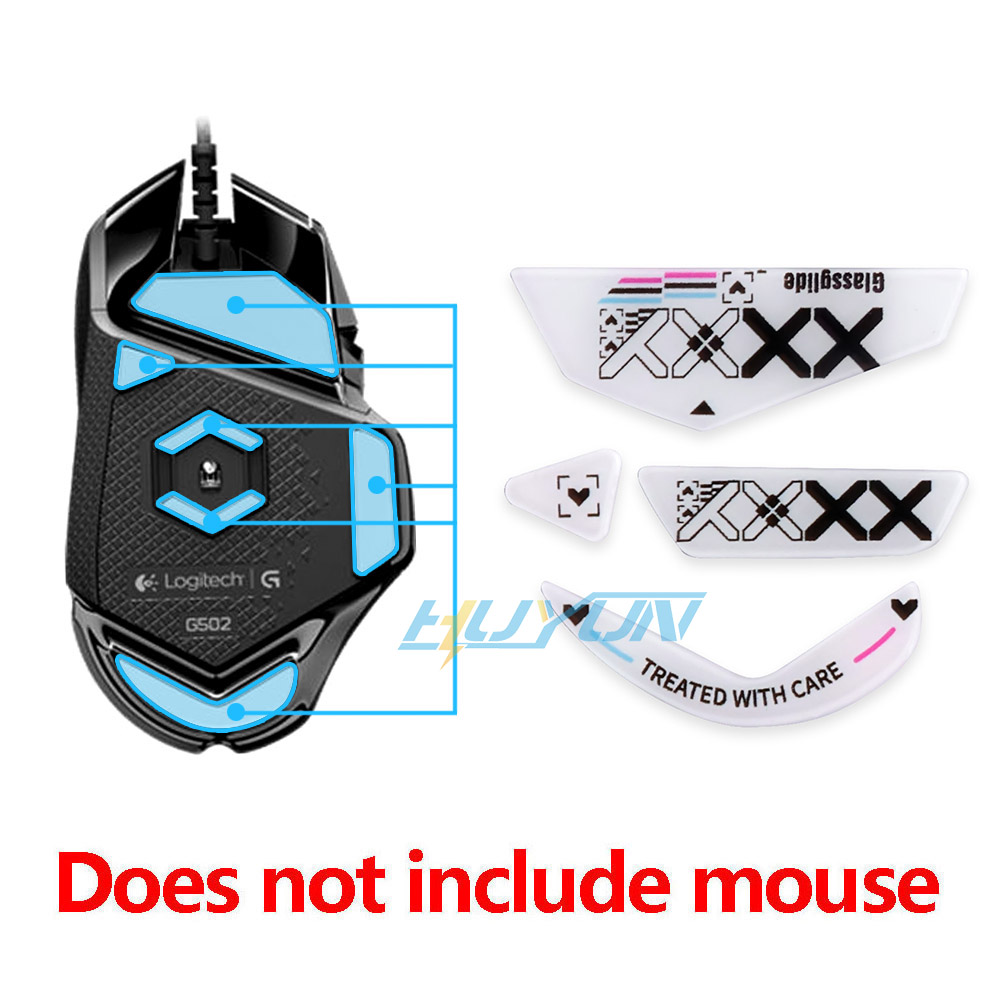 강화 유리 발 패드는 Logitech G502/G502 - Logitech Mouse G502 리뷰 및 가격