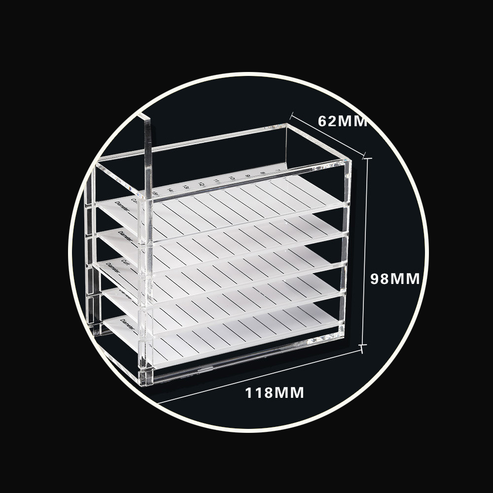 가짜 속눈썹 연장 보관 상자 5 레이어 아크릴 팔레트  - Tech Accessories Stand 리뷰 및 가격
