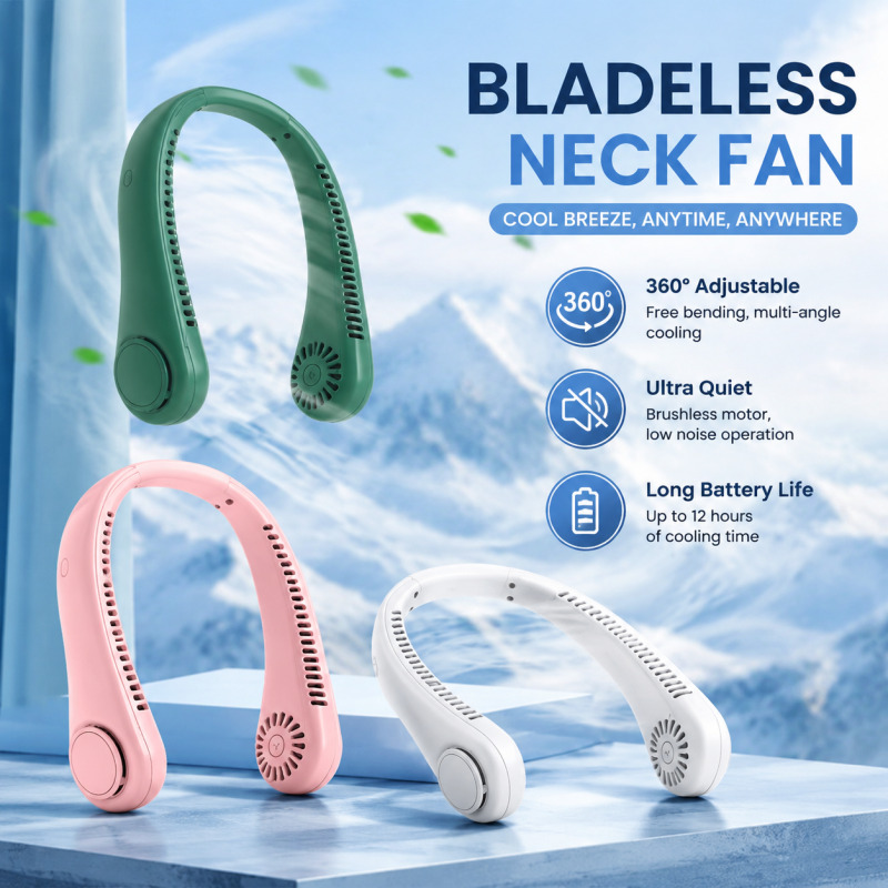 2026년형 새로운 날개 없는 목걸이형 선풍기 USB  - Usb Fan Silent 리뷰 및 가격