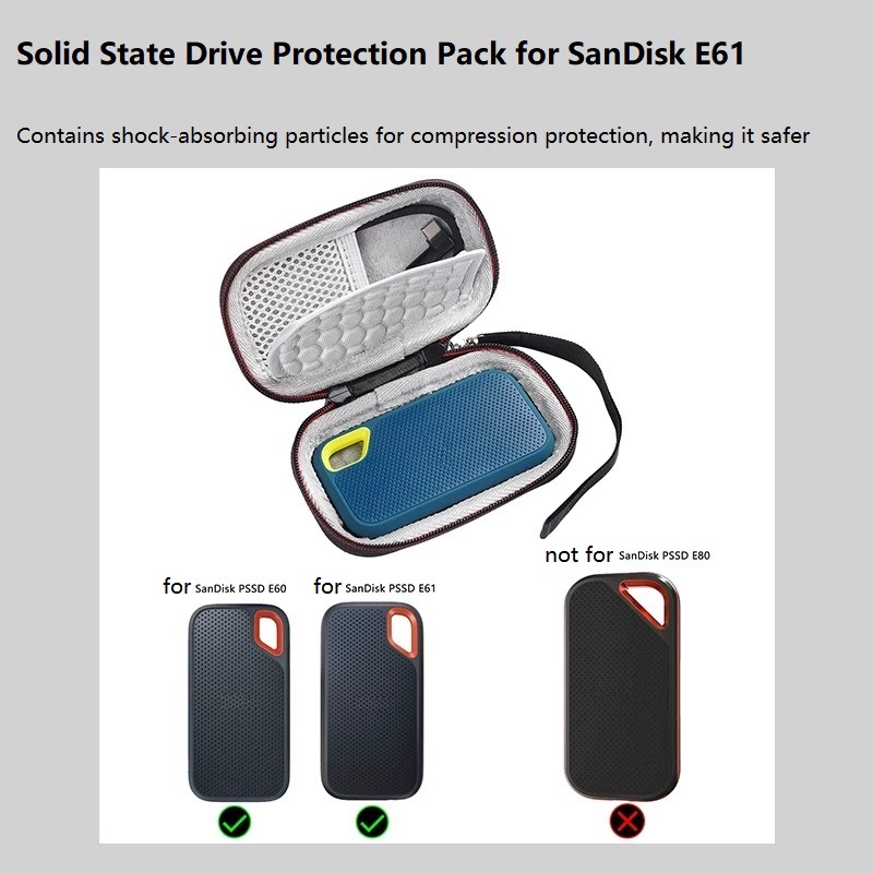 Sandisk E61 SSD 솔리드 스테이트 스토리지  - Portable Ssd Enclosure 리뷰 및 가격
