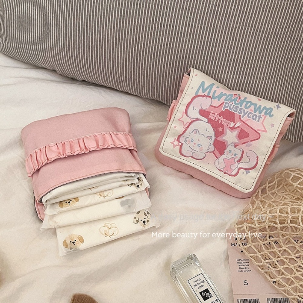 미니 데이터 케이블 정리함 생리대 가방 다용도 대용량  - Cable Organizer Bag 리뷰 및 가격