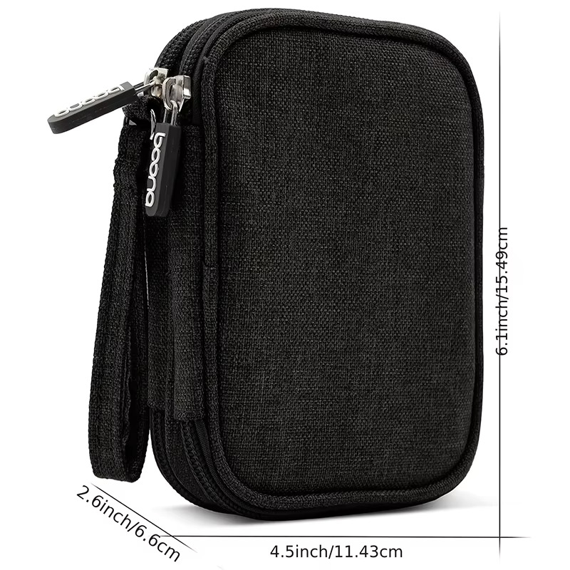 1PCS 그레이/블랙/핑크/네이비 새로운 여행용 정리  - Cable Organizer Bag 리뷰 및 가격