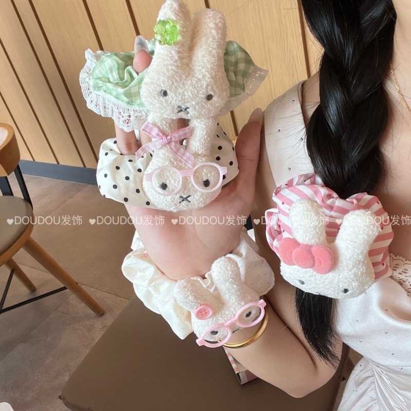 새로운 미피 귀여운 머리끈 대형 장장 머리띠 귀여운 만 - Tech Hair Accessories 리뷰 및 가격