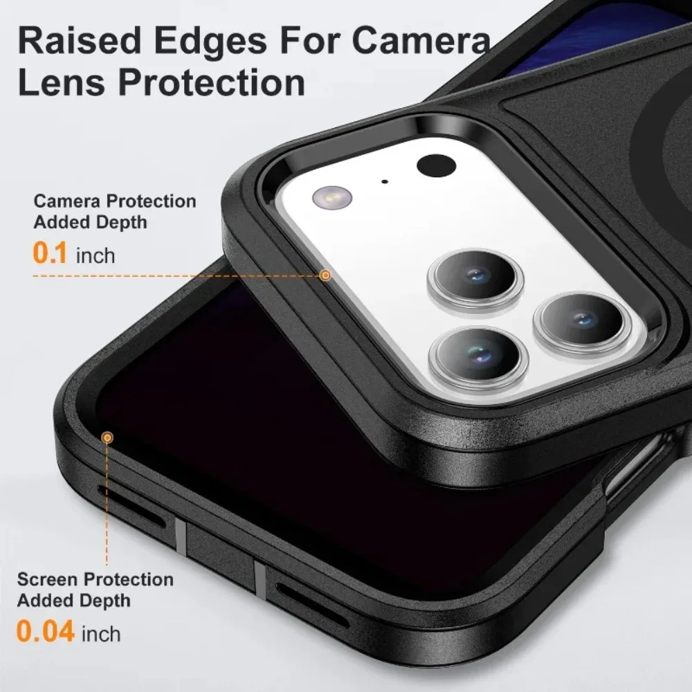 3in1 헤비 밀리터리 오터 아머 박스 충격 방지 폰  - Wireless Charger 3 In 1 리뷰 및 가격
