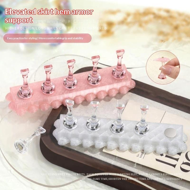 6개/세트 네일 홀더 오로라 네일 스탠드 페인팅용 마그 - Tech Accessories Stand 리뷰 및 가격