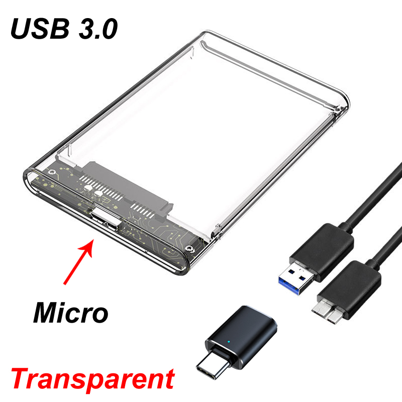 투명 HDD 케이스 HDD 외장 케이스 2.5인치 SS - Portable Ssd Enclosure 리뷰 및 가격