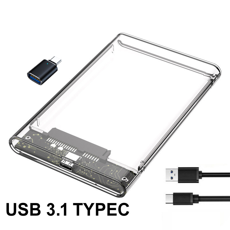 투명 HDD 케이스 HDD 외장 케이스 2.5인치 SS - Portable Ssd Enclosure 리뷰 및 가격