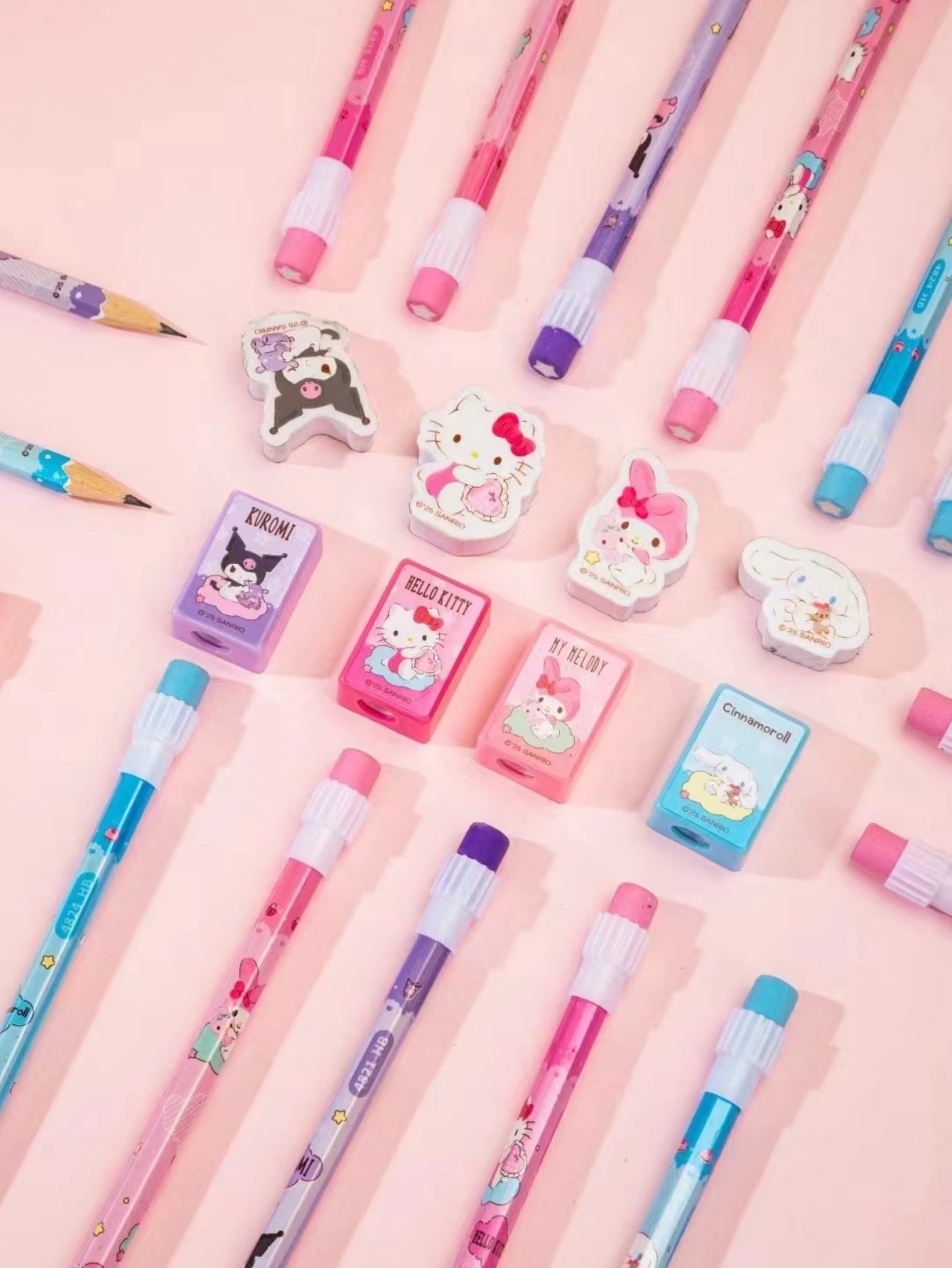 12개/세트 만화 헬로키티 멜로디 쿠로미 시나모롤 HB - Kawaii Tech Accessories 리뷰 및 가격