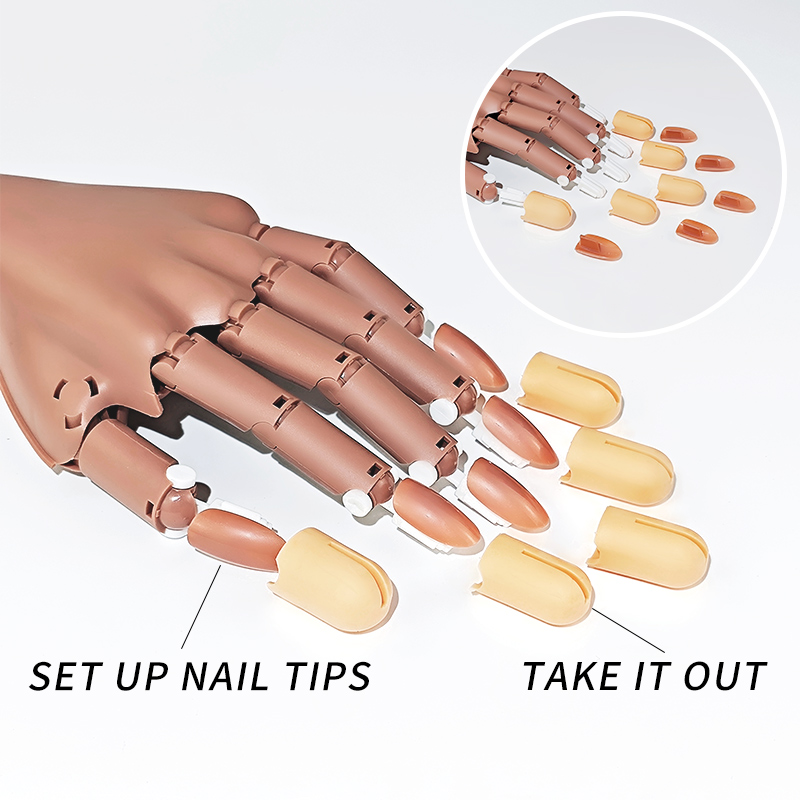 네일 연습용 손 가동 가능한 부품 팁 아트 용품 도구  - Vet Tech Accessories 리뷰 및 가격