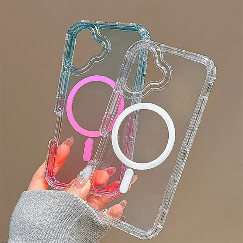 가장 인기 있는 3IN1 그라데이션 클리어 마그세이프  - Wireless Charger 3 In 1 리뷰 및 가격