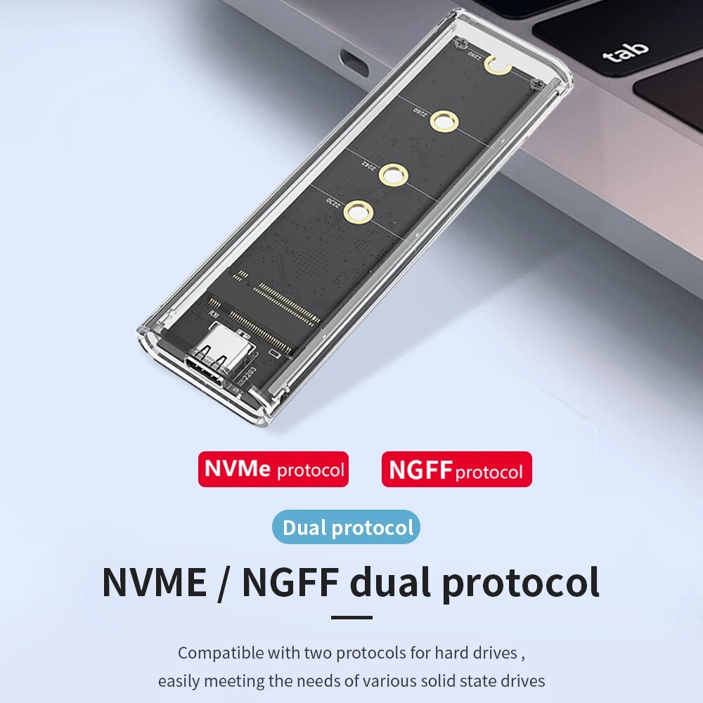 M.2 NGFF/NVME to USB3.0 모바일 하드 - Portable Ssd Enclosure 리뷰 및 가격