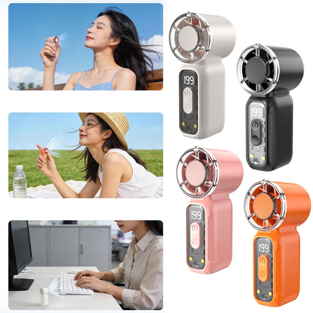 USB 충전식 미니 휴대용 선풍기, 초저소음 디지털 디 - Usb Fan Silent 리뷰 및 가격