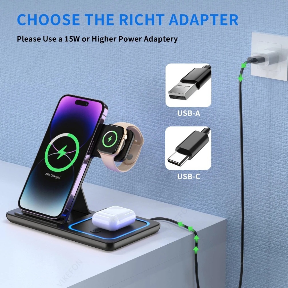 아이폰 17 16 15 14 13 12 Pro Max, - Wireless Charger 3 In 1 리뷰 및 가격