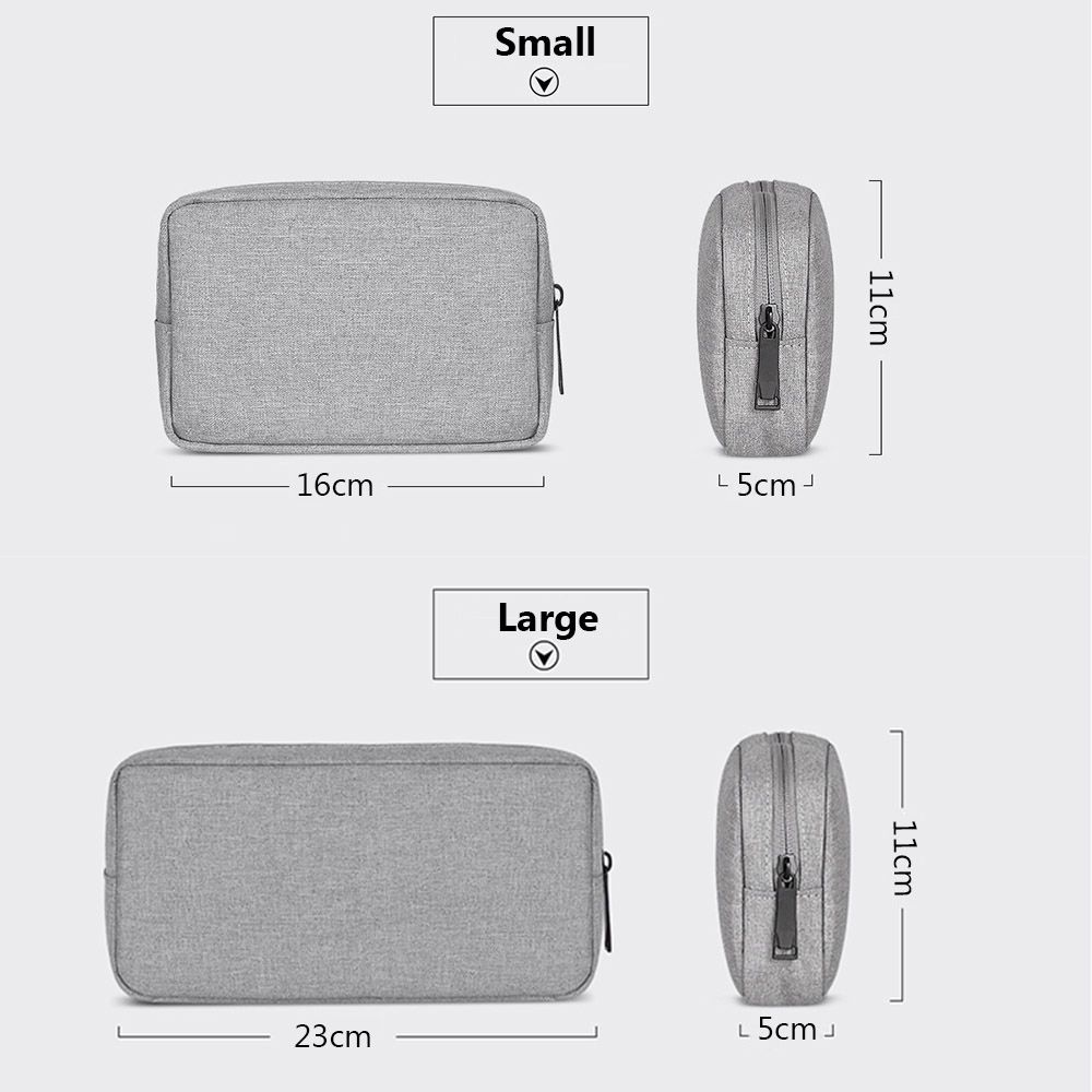 휴대용 USB 케이블 이어폰 정리함 보관 가방 가젯 장 - Cable Organizer Bag 리뷰 및 가격