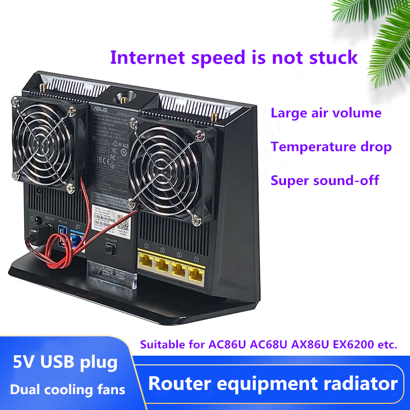 RT-AC68U AC86U EX6200 무선 라우터 라 - Usb Fan Silent 리뷰 및 가격