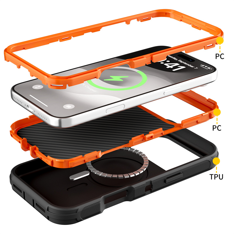3IN1 러기드 아머 충격 방지 OTT-BOX 커버 ( - Wireless Charger 3 In 1 리뷰 및 가격