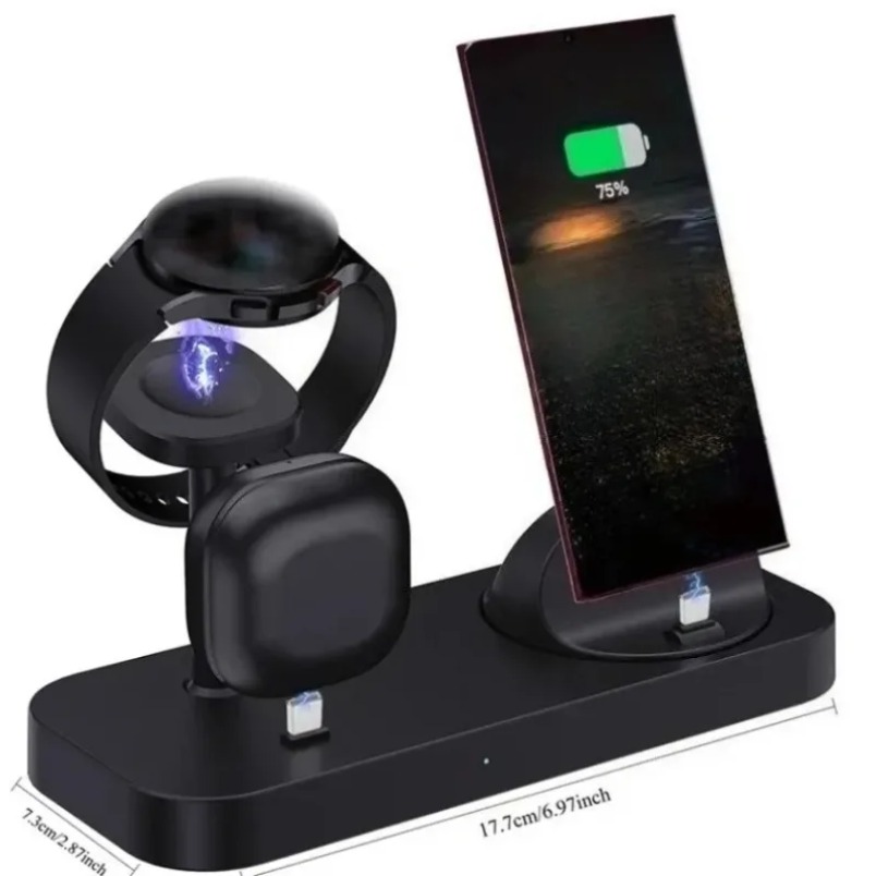 3 in 1 무선 충전기 듀얼 코일 고속 충전 스탠드  - Wireless Charger 3 In 1 리뷰 및 가격