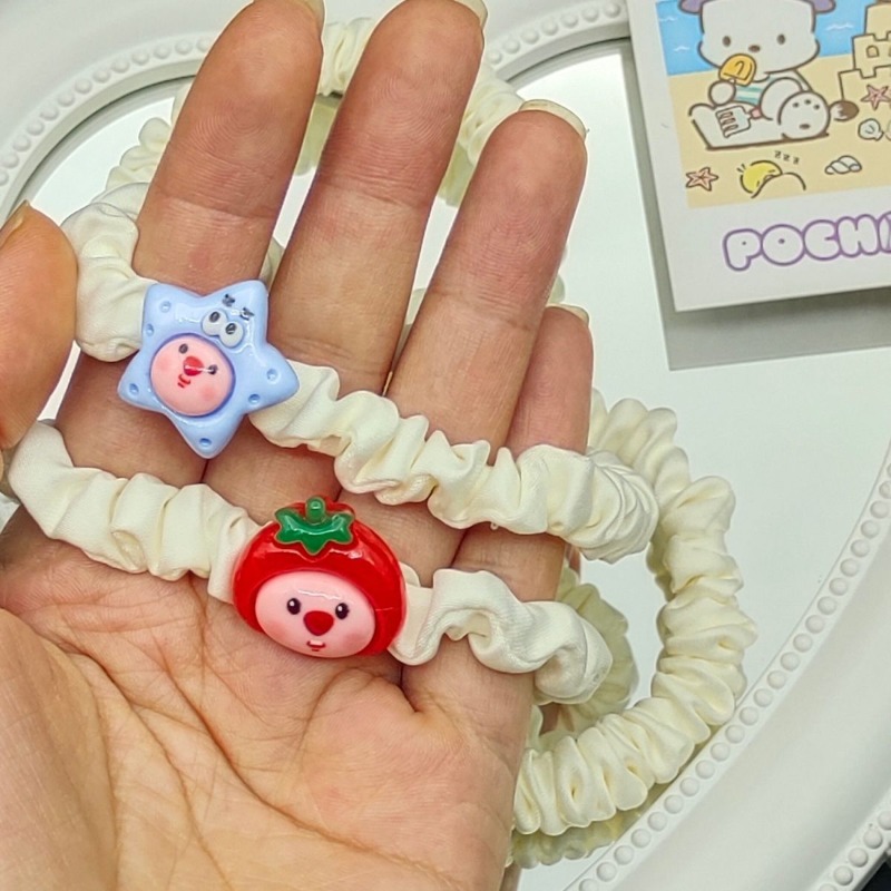 귀여운 만화 루피 패션 헤어 타이, 여자아이들을 위한  - Tech Hair Accessories 리뷰 및 가격