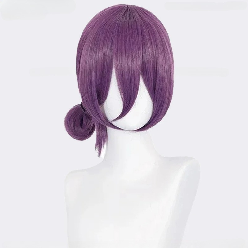애니메이션 레제 코스프레 가발 45cm 보라색 가발 초 - Tech Hair Accessories 리뷰 및 가격