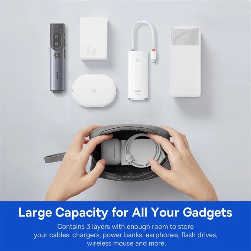 휴대용 전화 방수 가방 여행용 충전기 케이블 보관 케이 - Cable Organizer Bag 리뷰 및 가격